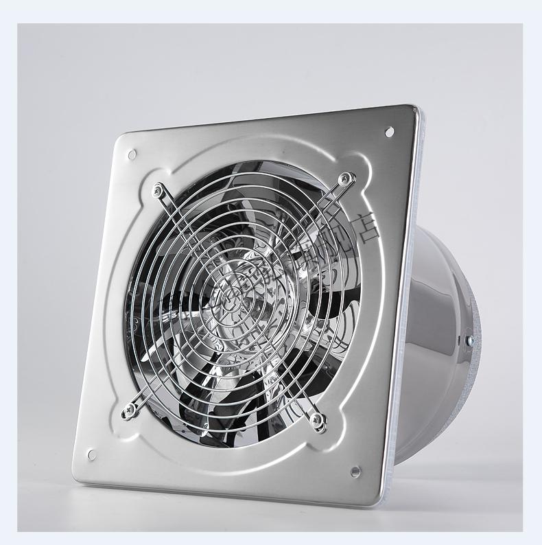 厨房排油烟风扇不锈钢强力排气扇家用换气扇排风扇油烟抽风机管道排烟