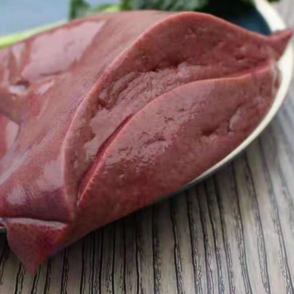 新鲜猪肝现杀生鲜猪肝内脏猪肝散养土猪整副猪肝猪下水一斤