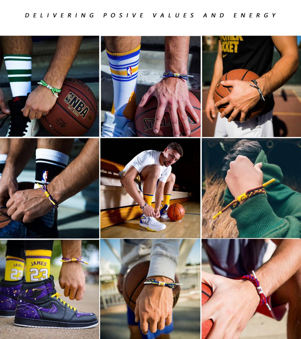 欧吉诗美国网红小狮子手链2021限定nba联名球星欧文勇士队情侣款一对