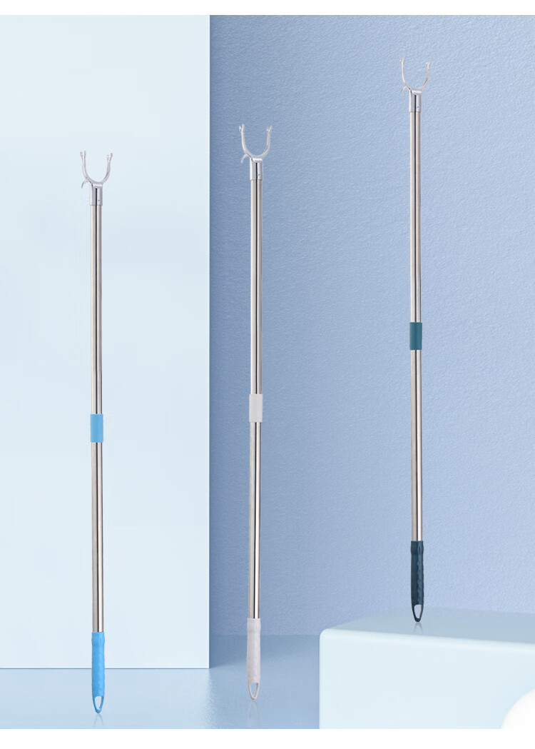 小米mi生态米家通用撑衣杆家用晾衣杆不锈钢拼接杆加长晒衣挂衣挑衣杆