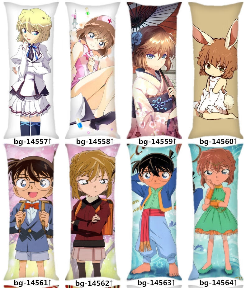 名侦探柯南怪盗基德动漫等身抱枕套靠周边工藤新一灰原哀天媺来图定制