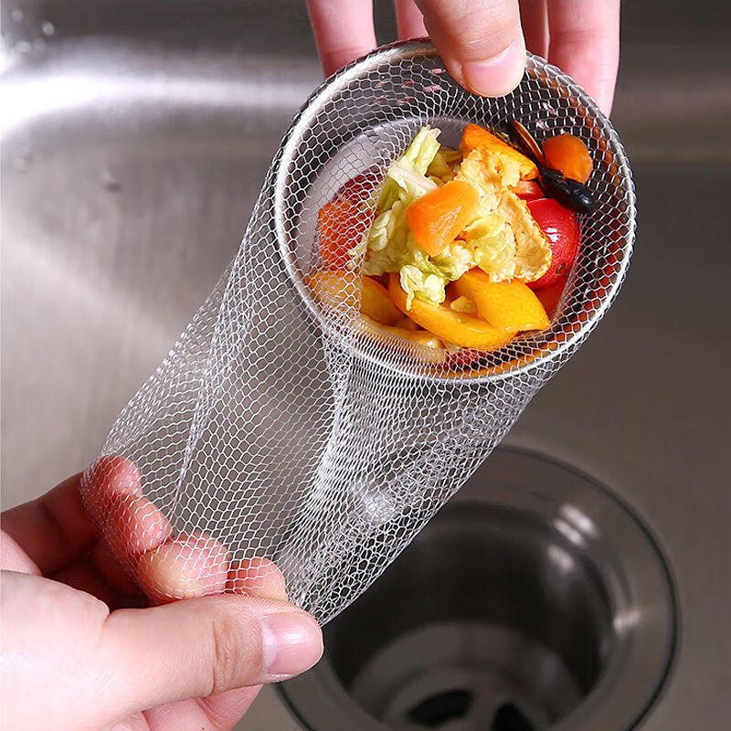 厨房水槽过滤网下水道洗碗池洗菜盆排水口地漏一次性残渣过漏网袋