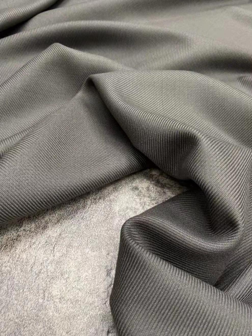 oloey秋冬新款纯色羊毛西服布料西装套装布料精纺羊毛抗皱高支01米价