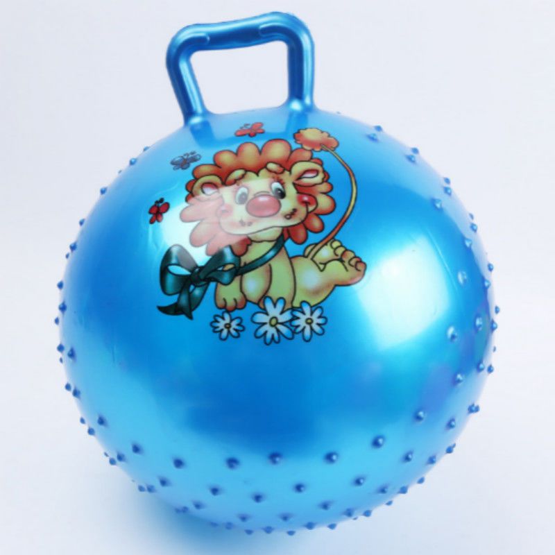 幼儿园大号儿童大刺球大皮球儿童玩具球可爱大号羊角球宝宝坐骑健身