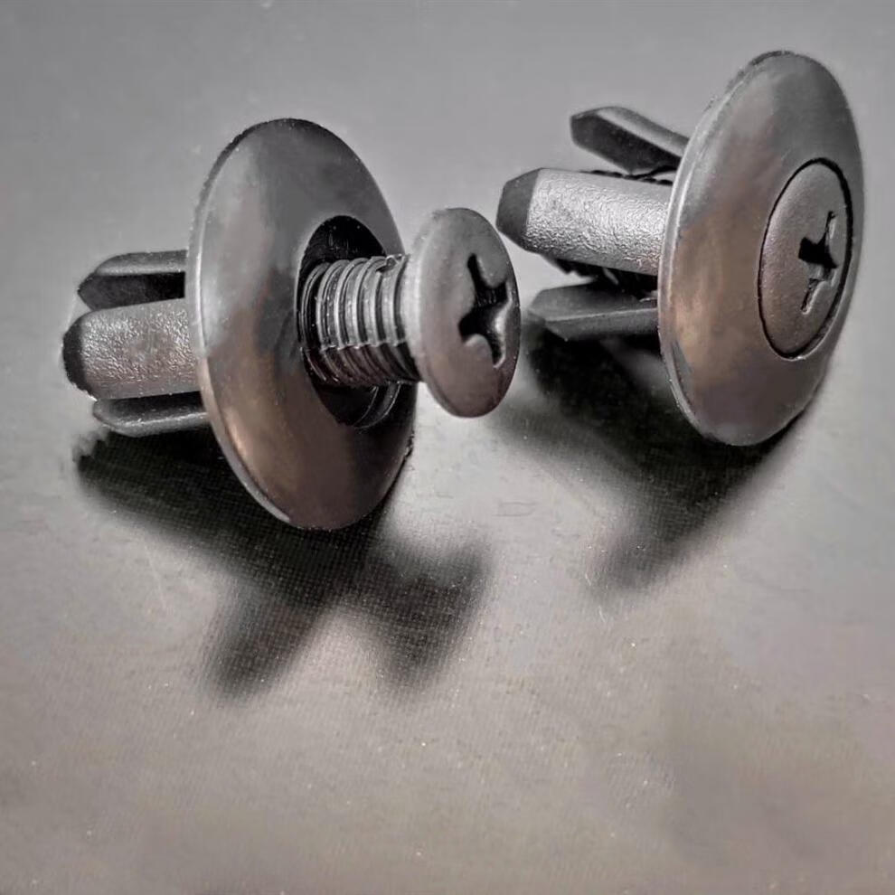 汽车中网保险杠叶子板内衬饰板后备箱挡泥板膨胀卡扣塑料螺丝卡子 qef