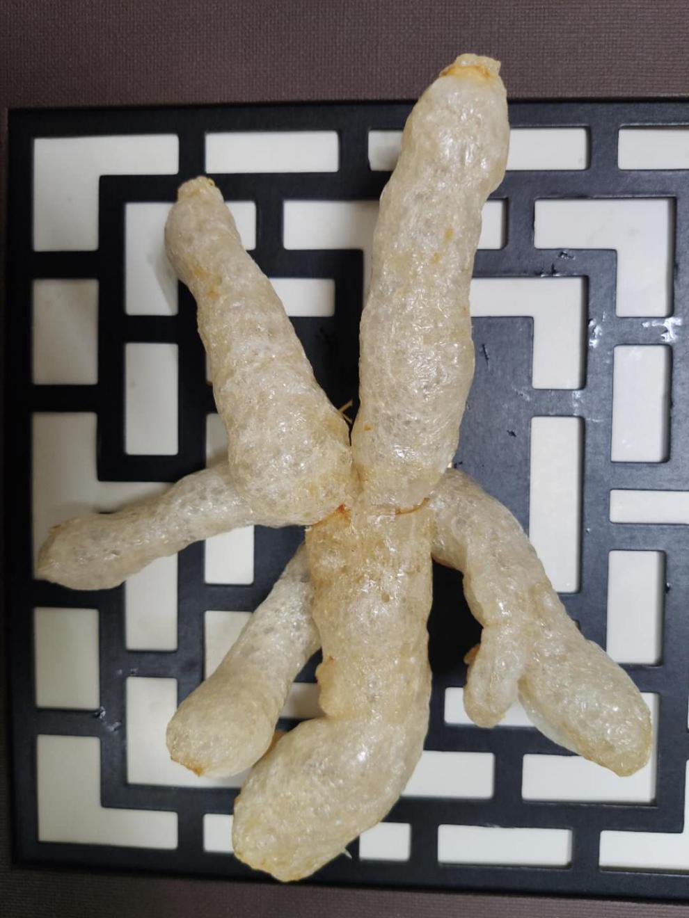 油发猪蹄筋500g干货酒店特殊的食材炒煮煲汤腱骨蹄筋