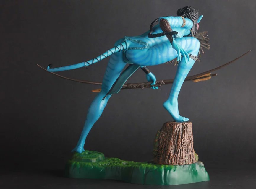 电影阿凡达人物手办影视周边阿凡达2人物场景女阿凡达模型约50cm