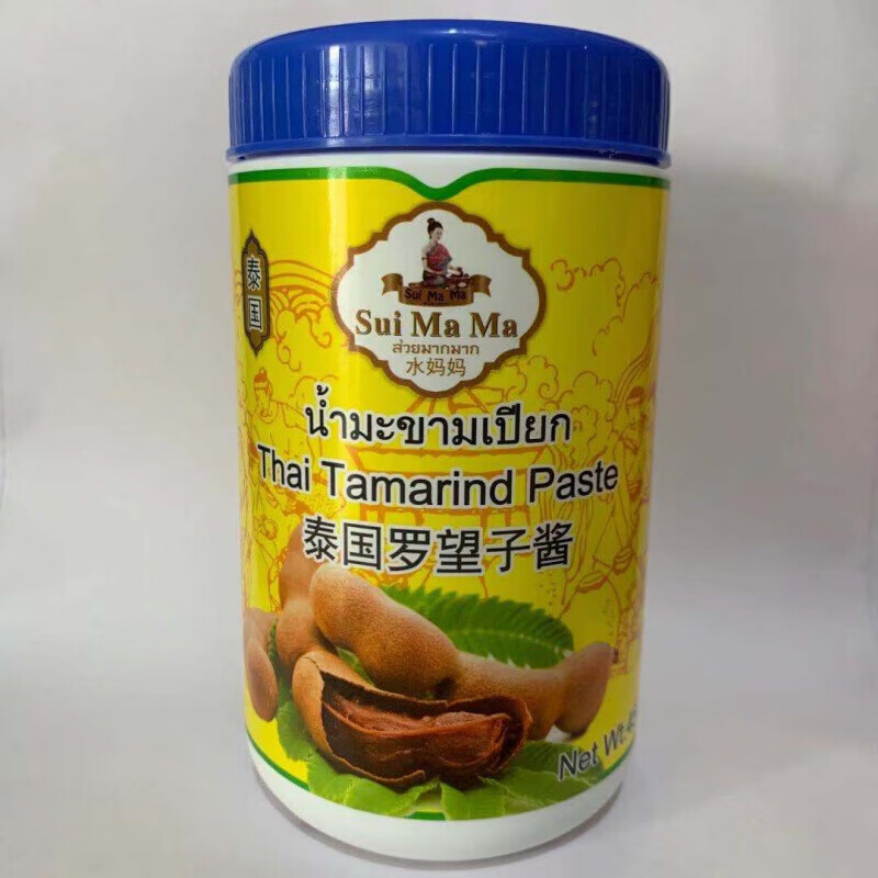 水妈妈罗望子酱 454g 罗晃子酱 泰餐调味酱冬阴功汤调料 水妈妈罗望子