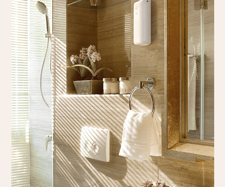 卉苔空气自动香薰机喷香机香氛机家用卧室厕所卫生间酒店扩香机白月光