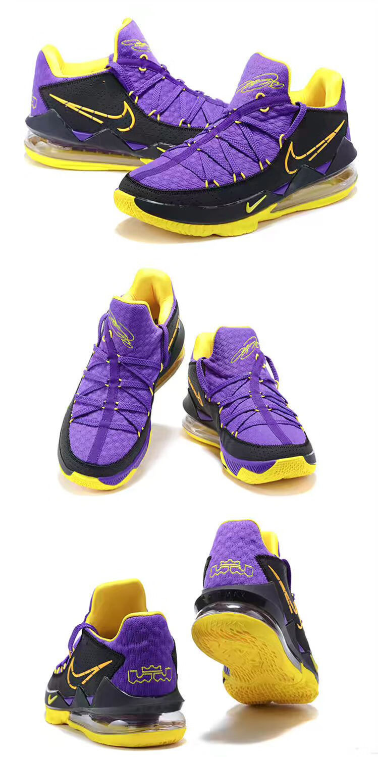 【国货之光】灭世纯原詹姆斯17代low篮球鞋男低帮战靴nba全耐磨防滑