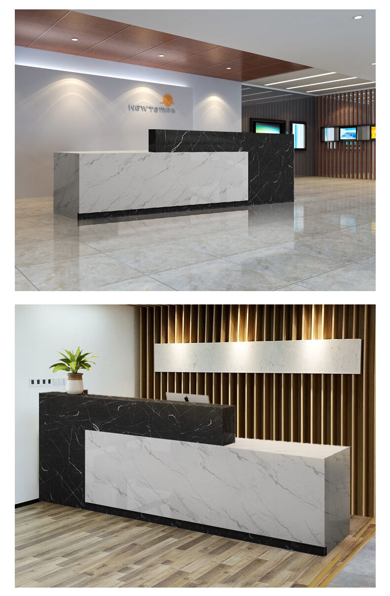 前台接待柜收银台约超市美容院服装店铺小型公司前台接