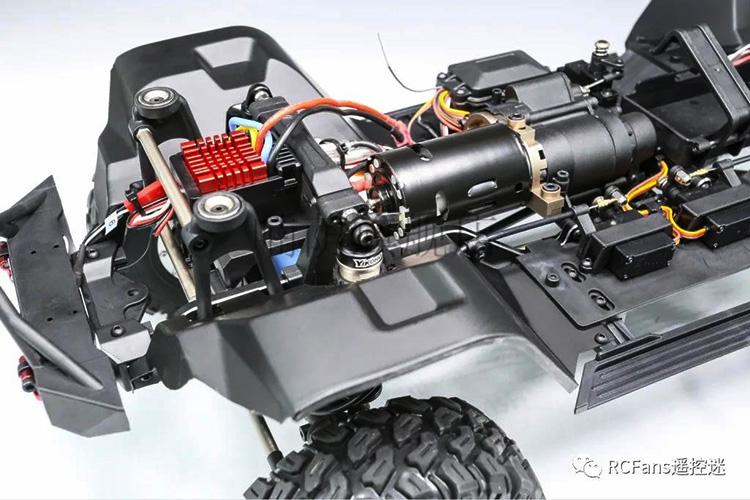 易控yk4082 遥控攀爬车1:8牧马人攀爬车 rc四驱差速锁换档越野车 工具