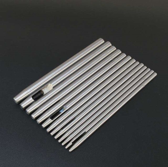 皮带打孔器冲头打孔圆形皮带皮鞋打孔器家用小型冲子打眼工具手工冲孔