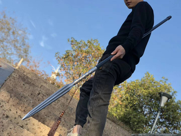 腾轩武术红缨枪龙泉十八般霸王枪赵云枪长矛青龙偃月刀未开刃br688