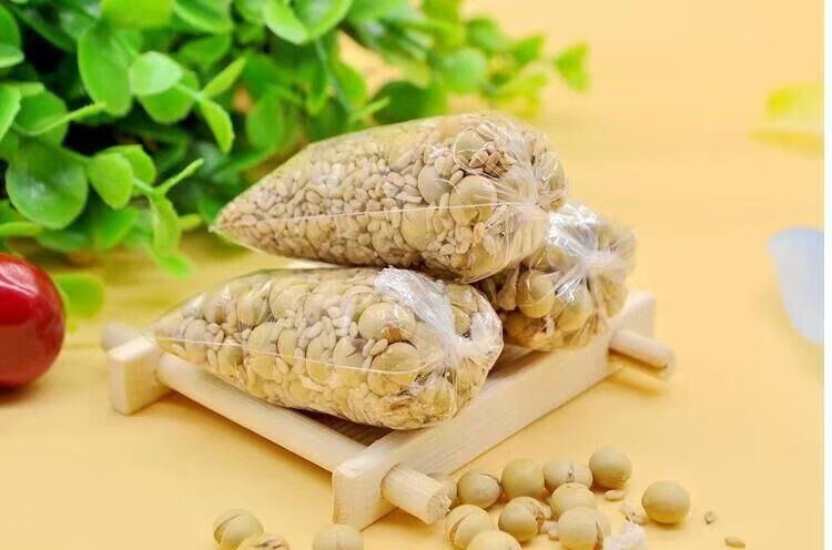 南县芝麻花生茶芝麻豆子茶清香可口四季皆宜手工技艺花生芝麻茶1包