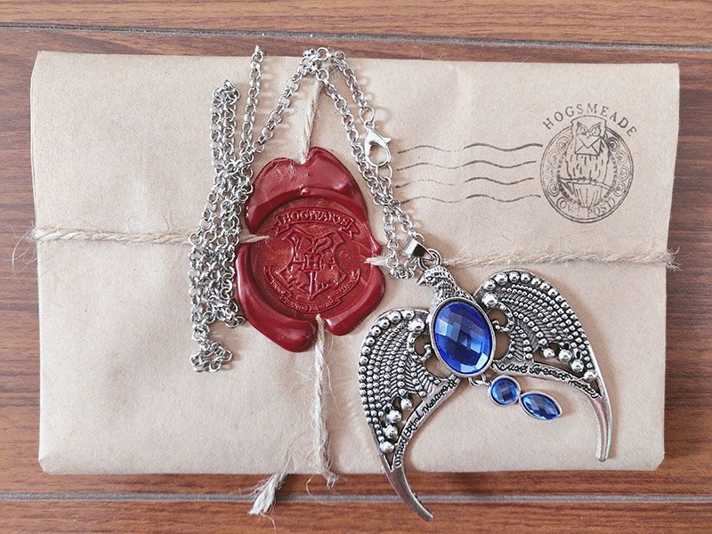 林坠盒 赫奇帕奇奖杯拉文克劳皇冠 斯莱特林挂坠盒项链大号款【图片