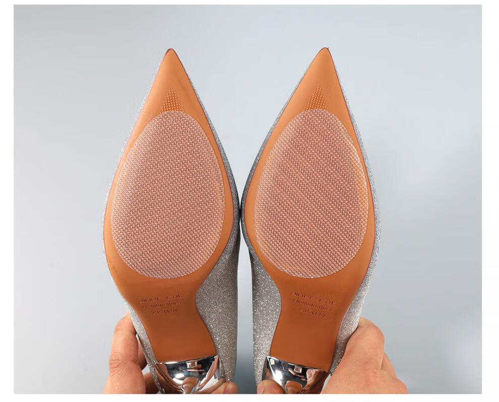 新款高跟鞋鞋底贴防滑耐磨鞋贴牛皮3m鞋底保护膜防磨贴底前掌贴女xdt2