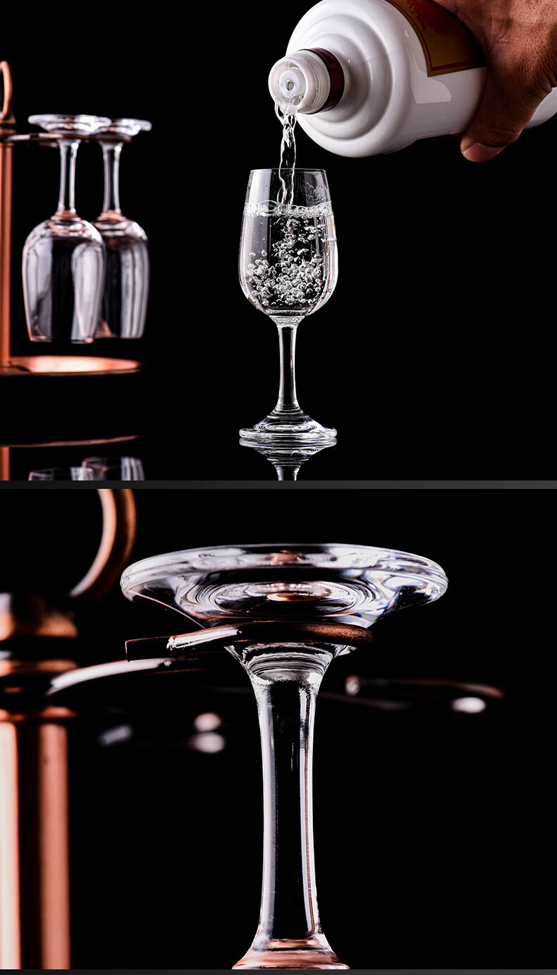 五粮液酒杯一两白酒杯白酒品酒杯水晶玻璃白酒杯一两半品鉴杯家用烈酒