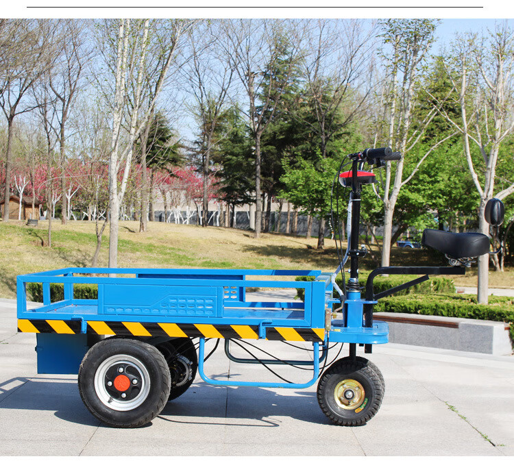 电动手推车平板车倒骑驴搬运拉货车志牛仓库大棚装修载重王周转农用车
