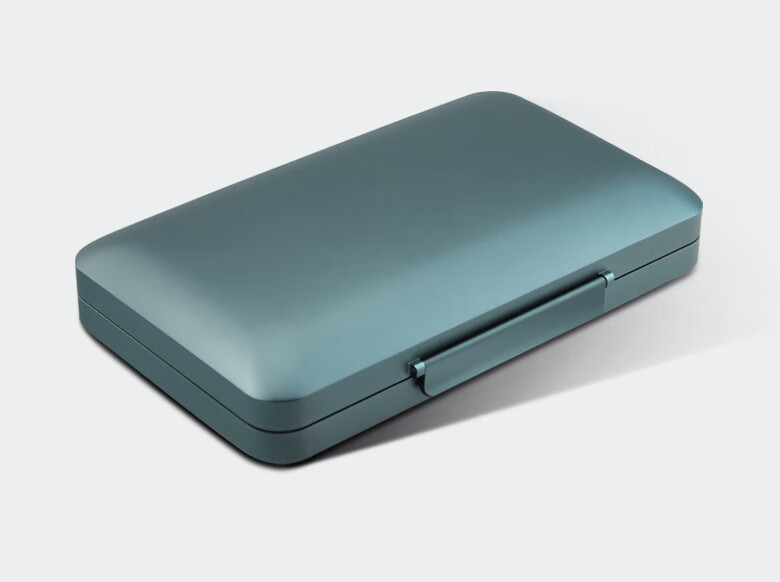 铝制超薄雪茄盒便携随身式雪松木保湿盒10支装空间b紫色不含雪茄