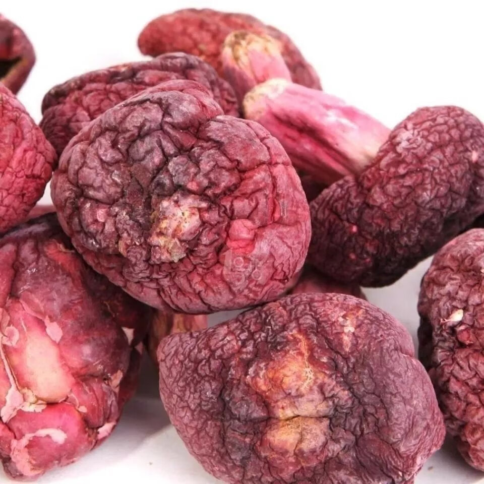 河南伏牛山红菇月子孕妈大补小红菇煲汤食用菌量腹而食 1000克【图片