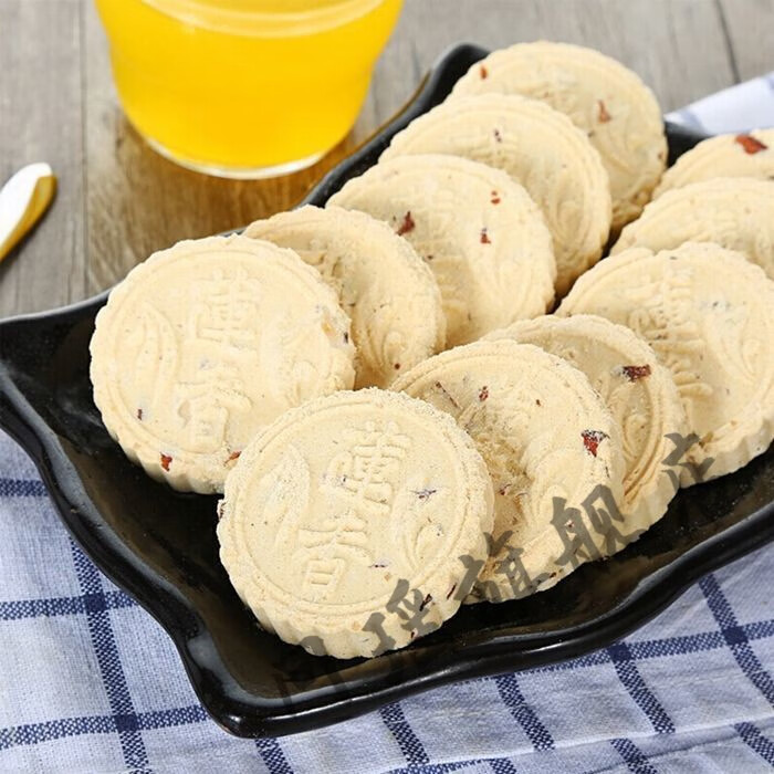 莲香楼鸡仔饼400g袋老广州传统糕点广东特产手信零食礼盒装铁盒礼盒