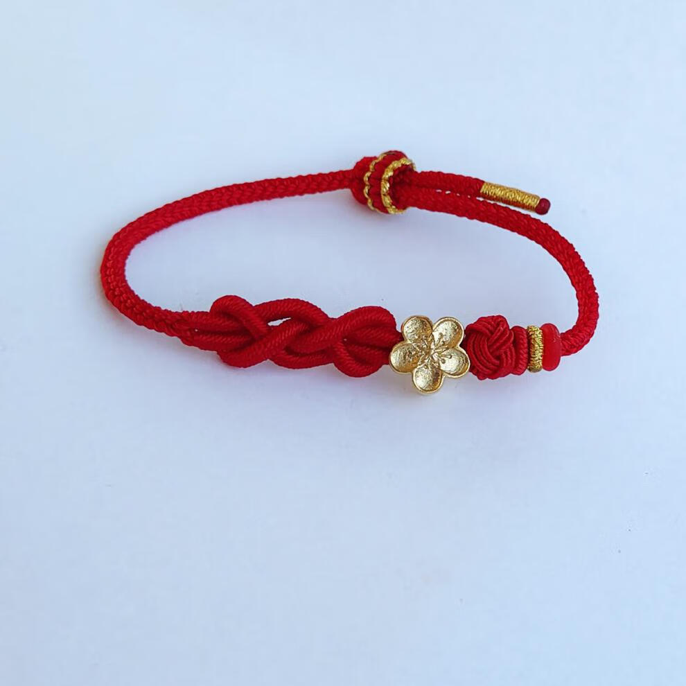 旬谨纪发财结手绳手工材料包简约男女编织手绳需自编优雅手作 青 灰