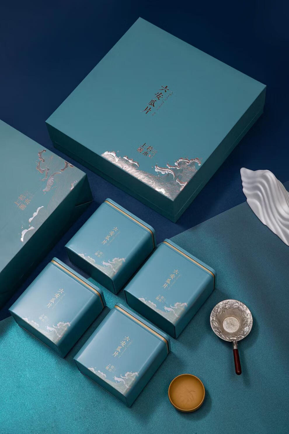 六安瓜片新茶雨前特级绿茶清香型正宗安徽金寨茶叶礼盒装 500g【图片