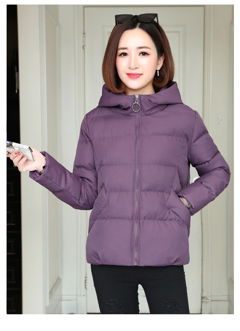 外套2021年冬装新款冬季女装时尚小个子面包服女士上衣棉衣女小棉袄女