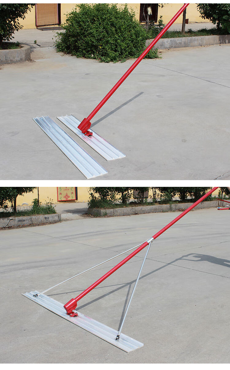 混凝土大抹子收光收面提浆整平加长工具混泥土水泥路面抹平刮平器a铝