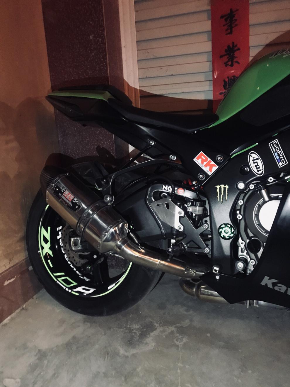 川崎ninja400改装轮毂贴川崎小忍者z400ninja400z650z800z900ninja250