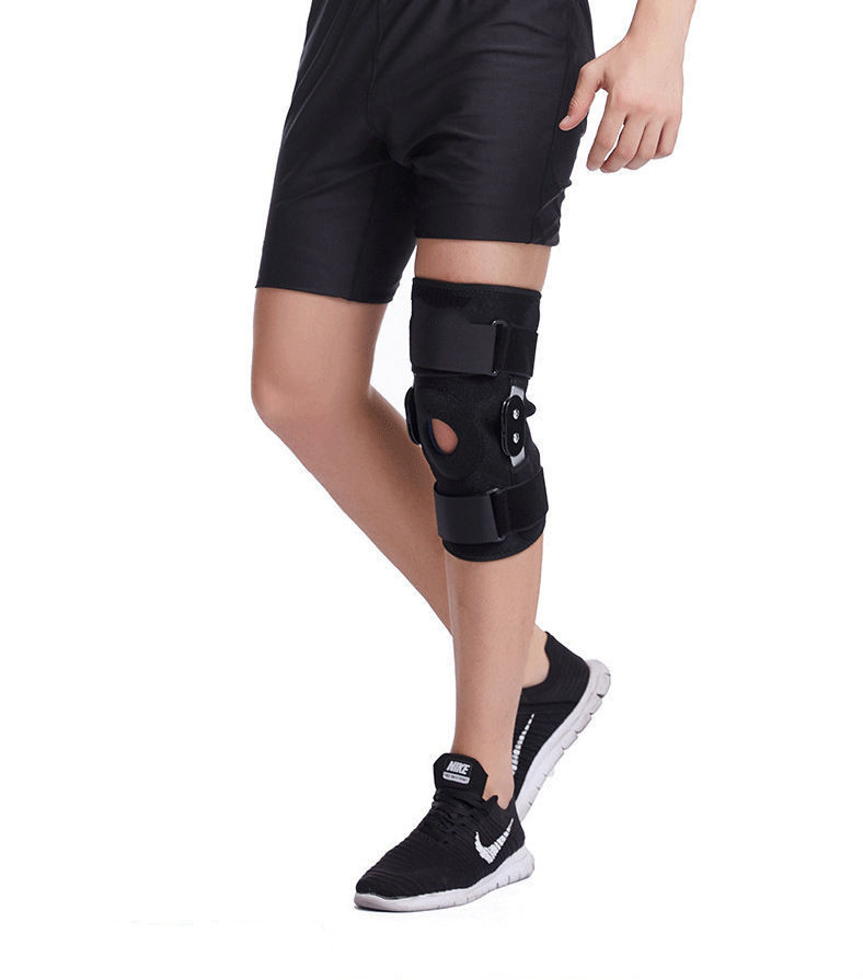 医用护膝韧带拉伤半月板损伤护固定膝关节保护膝盖支架护具均码 男款