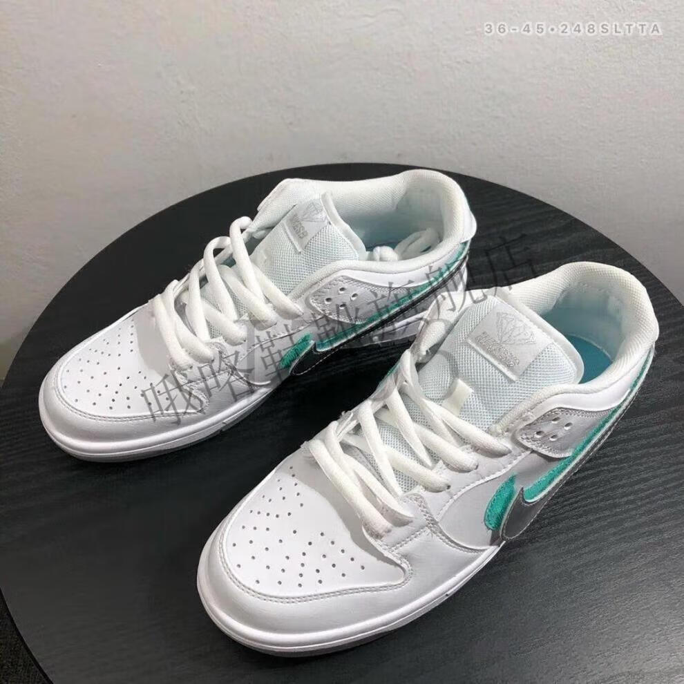 莆田定制鞋dunk sb low 黑白钻石联名男女休闲百搭防滑运动板鞋旗舰京