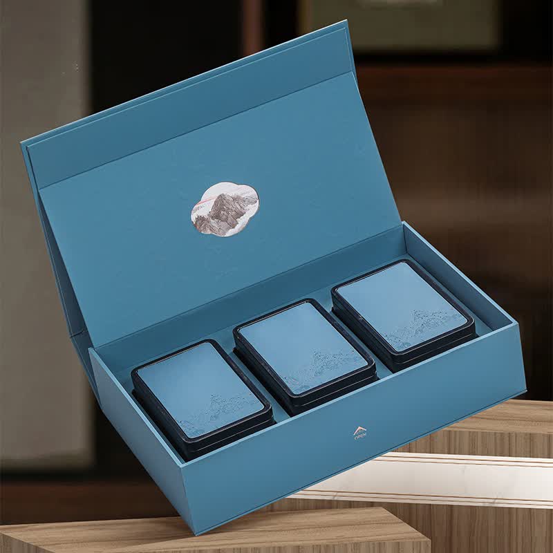 铁观音茶叶礼盒空盒茶叶罐 茶叶包装盒礼盒空盒罐装铁观音乌龙茶散茶