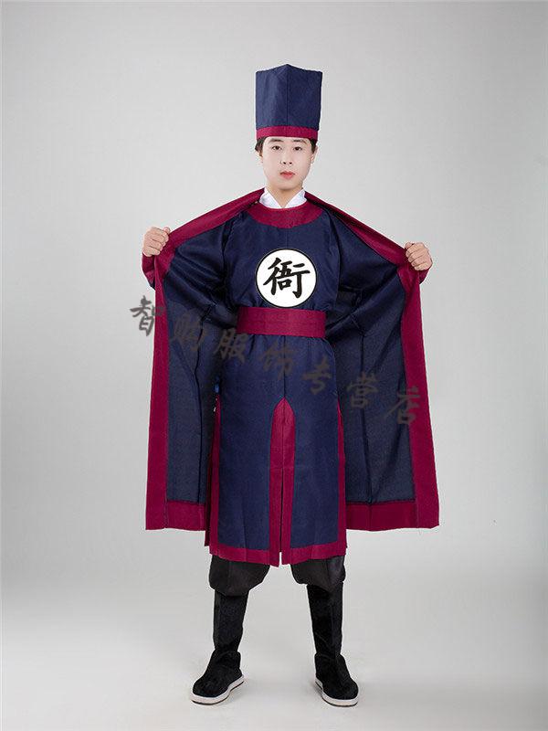 拍照演出古代衣服古装御前侍卫明朝服装官兵服装侍卫衙役服装衙门捕头