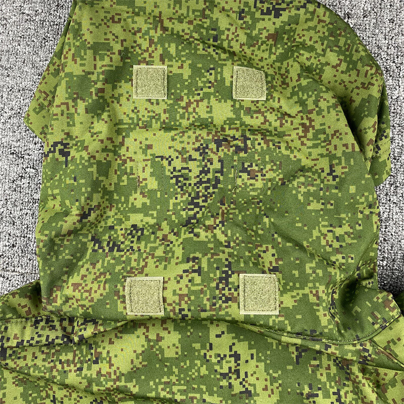 ge俄罗斯迷彩冲锋衣男外套户外春秋季防雨暴雨软壳绿色迷彩服旗舰官方