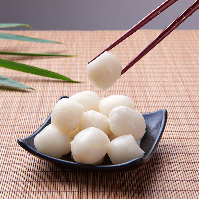 半仙豆夫白玉丸子干吃汤圆软糯q弹传统糕点零食糯米团子250g