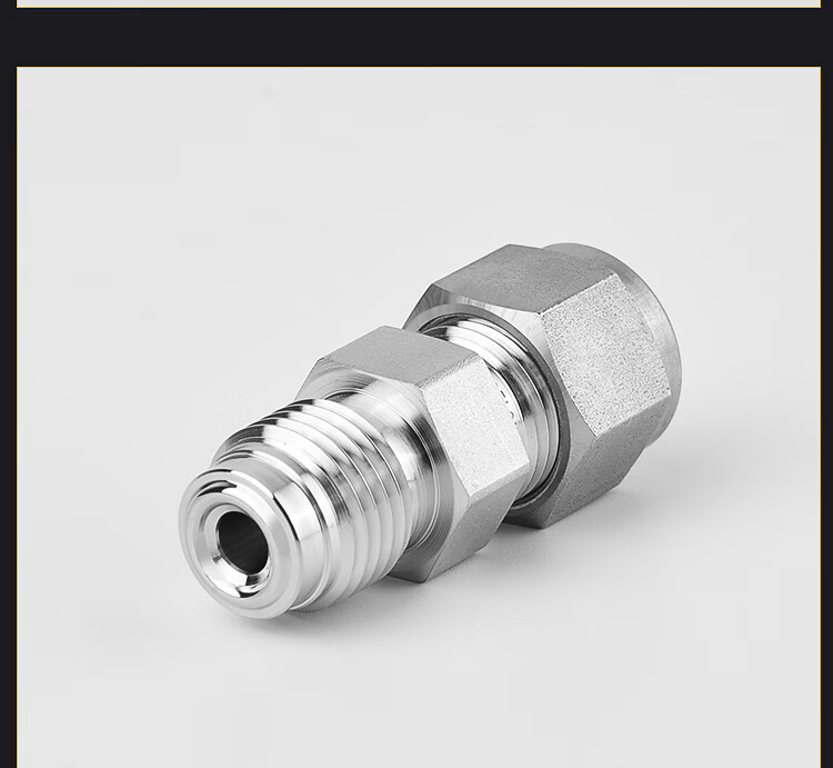 swagelokvcr端直通外螺纹转卡套外螺纹接头终端接ss4vcr640014卡套转