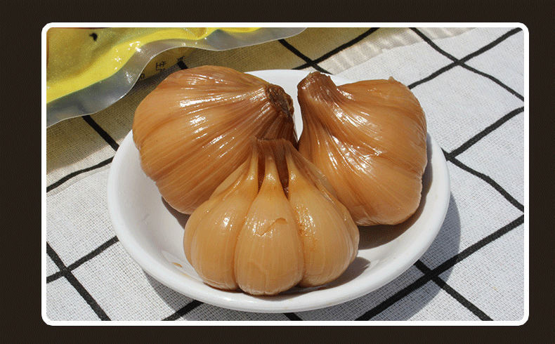 春华糖醋金蒜500g袋装糖蒜蒜头自制下饭菜农家泡大蒜头如皋特产1袋1斤