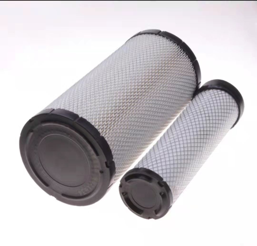 旁恩适配叉车空气格空气滤清器空滤芯1634k1634单芯双芯复合半交