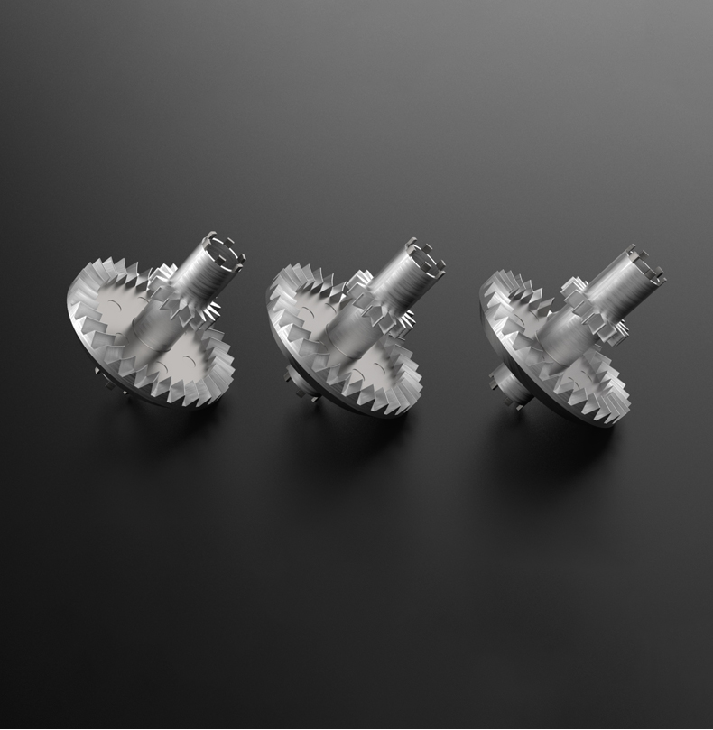 德岛渔轮通用金属齿盘渔线轮齿盘更换配件纺车轮配件1000型8000型德岛