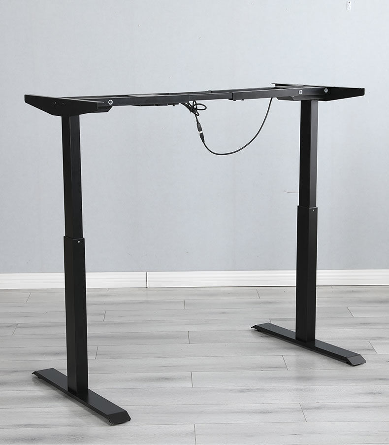 墨申 电动升降桌腿双电机可调节高度升降桌架伸缩横梁自动站立式工作