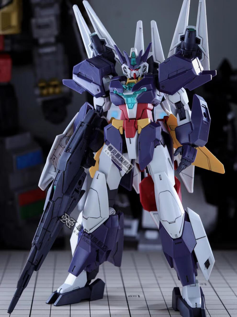 万代官方旗舰 高达模型mg系列同款国产核心高达拼装模型hg1/144海王星