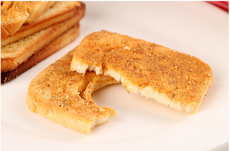 新家园香烤馍片馒头片75g包酥性饼干烤馍锅巴膨化休闲零食混合口味20