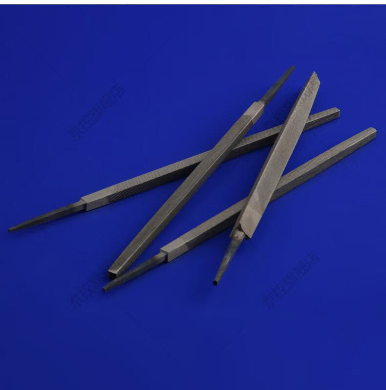 无柄锉刀扁锉大板锉粗中细齿碳钢锉刀三角半圆搓刀金属木工打磨矬无柄