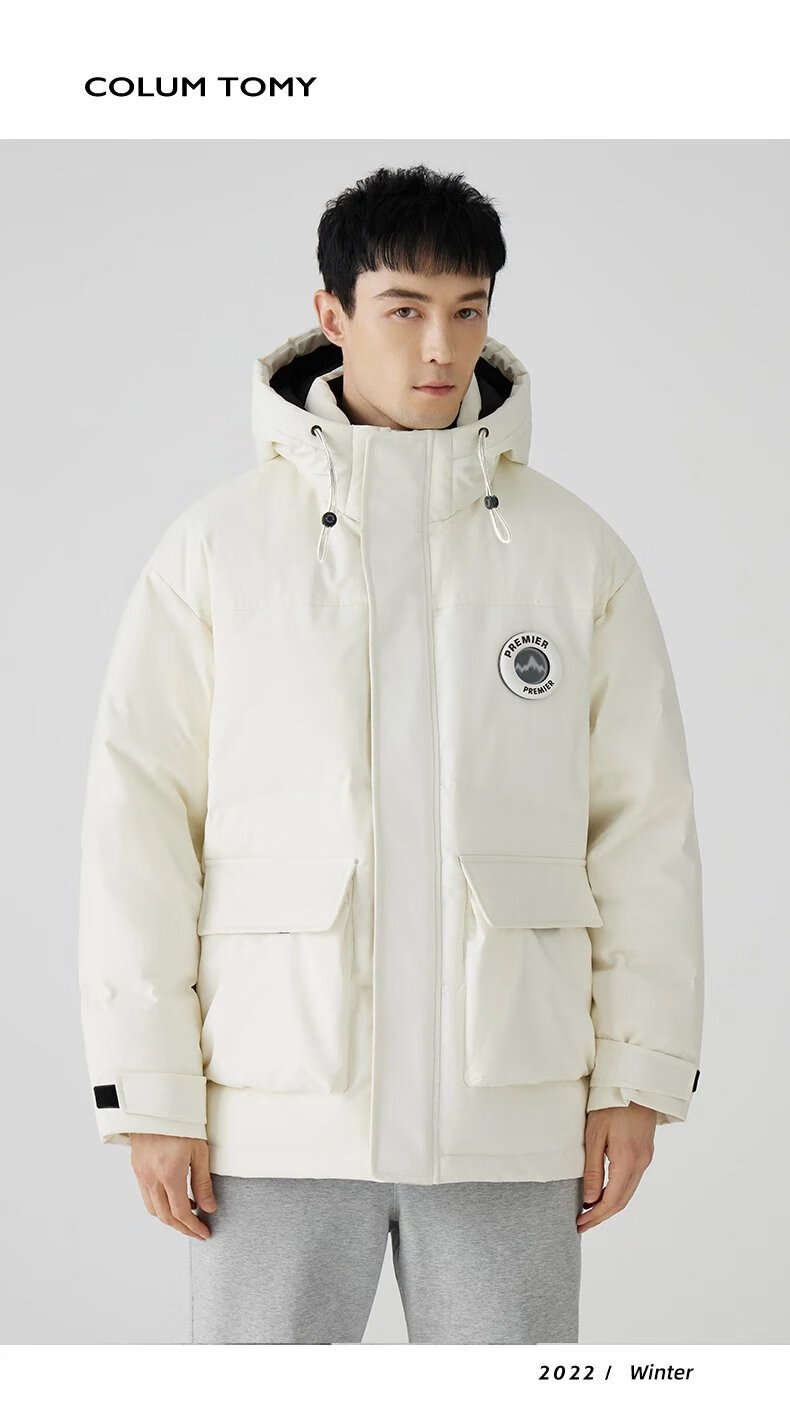 罗宾汉黑金羽绒服旗舰款男女同款150g蓄热新国标90白鸭绒新 黑色 s