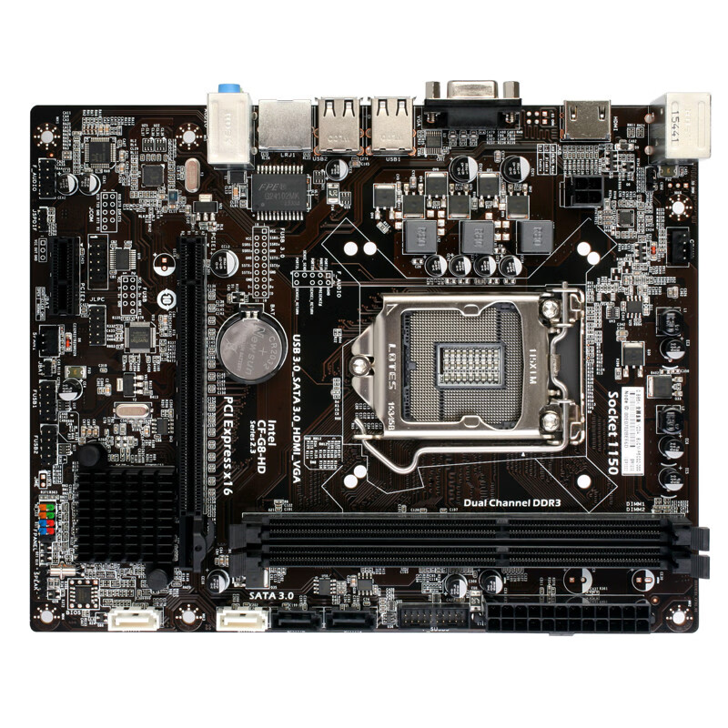 三年换新colorful/七彩虹h61u主板cf-g6-mx华硕h81h110b85itx 深灰色