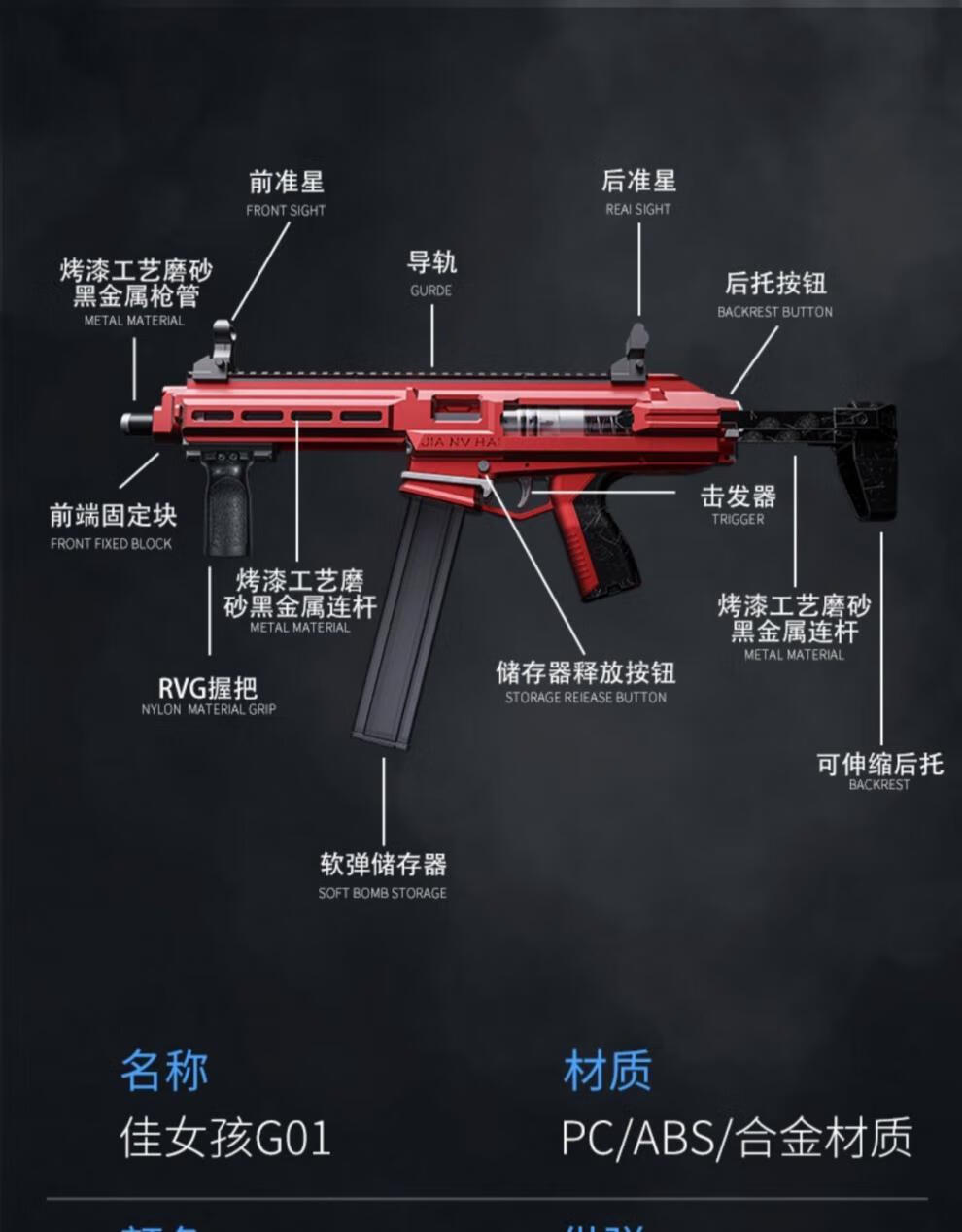 mp5衝鋒搶可發射軟彈男孩連發模型手動電動魚骨吃雞軟彈槍ump45發射器