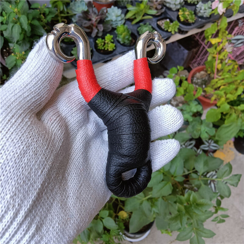 弹弓高精度大全反弓圆皮筋弹弓不锈钢威大裸弓力新款威力弓黑皮冷弯裸