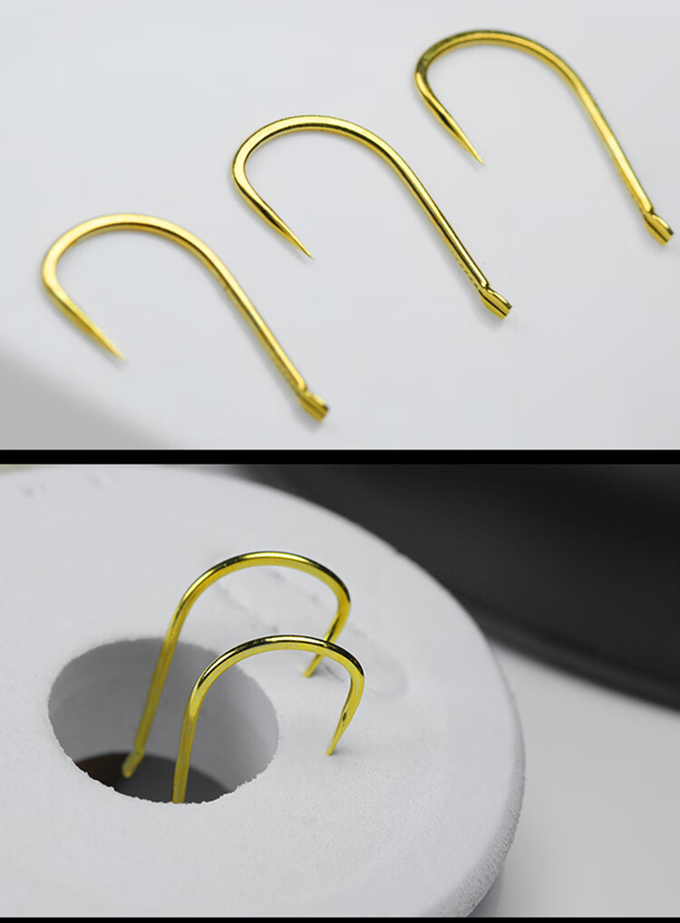 猛龙过江双槽新关东鱼钩散装无倒刺进口鲴鱼钓钩鱼钓竞技套装渔具关注